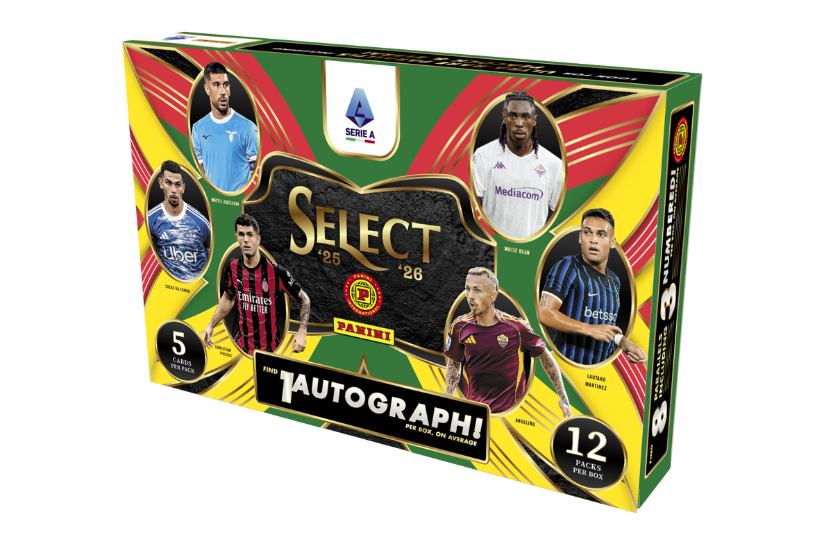 2025-26 Panini Select Serie A Trading Card Box (Hobby International)