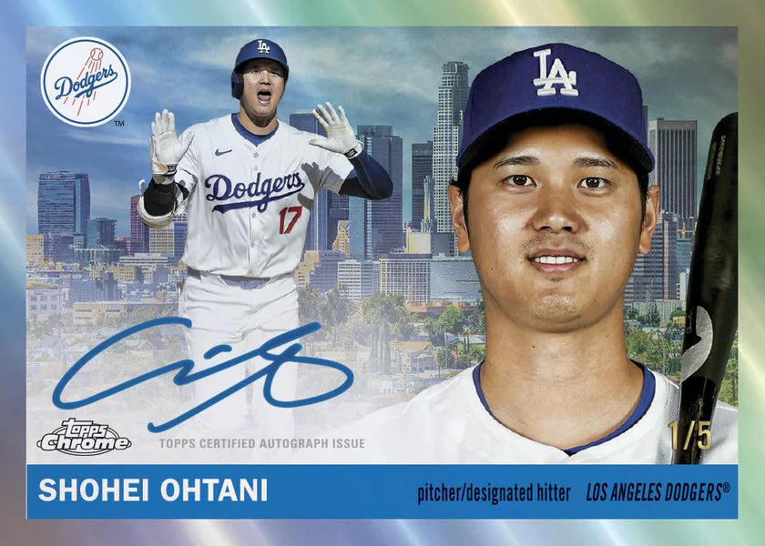 2025 Topps Chrome® Platinum Baseball - Hobby Box