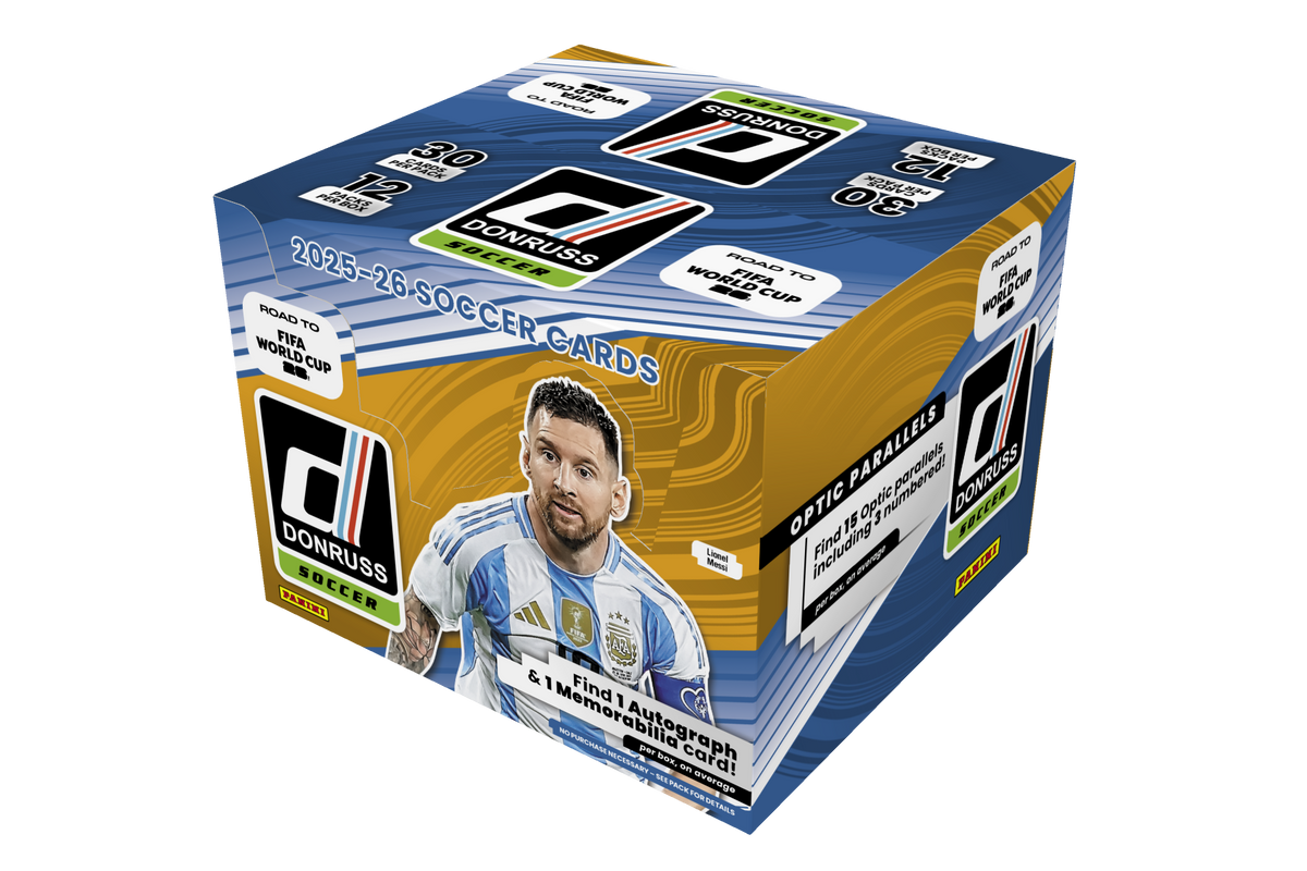 2025-26 Panini Donruss Road To FIFA World Cup 2026™ Hobby Box