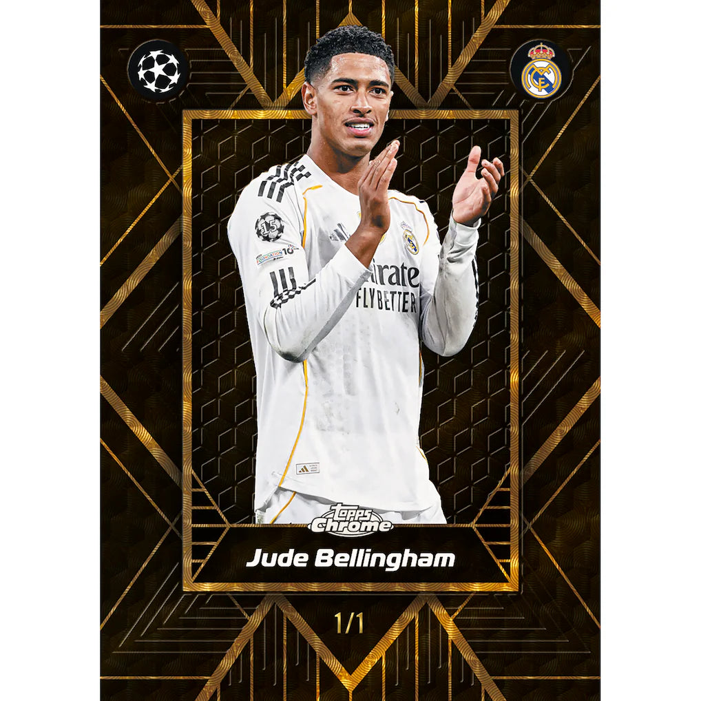 2025-26 Topps Chrome® UEFA Club Competitions UCC Mega Box
