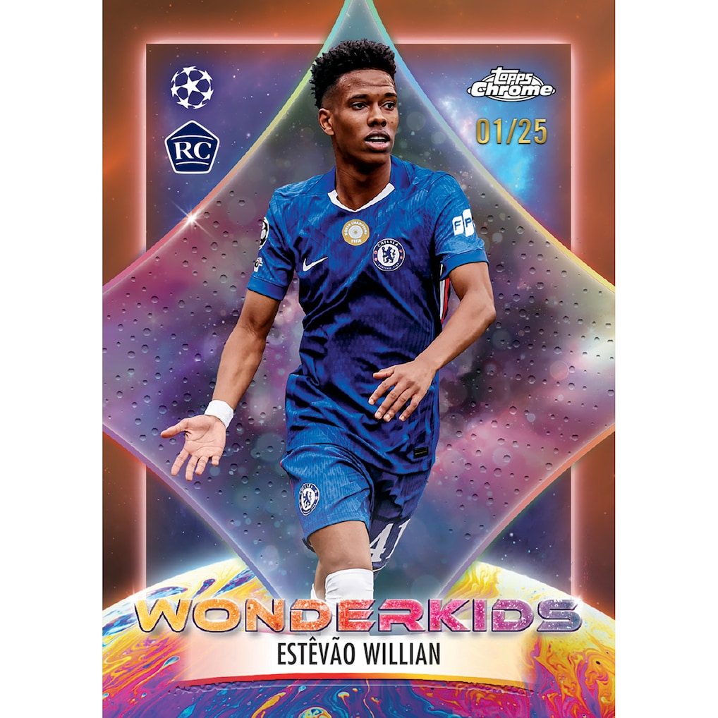 2025-26 Topps Chrome® UEFA Club Competitions UCC Mega Box