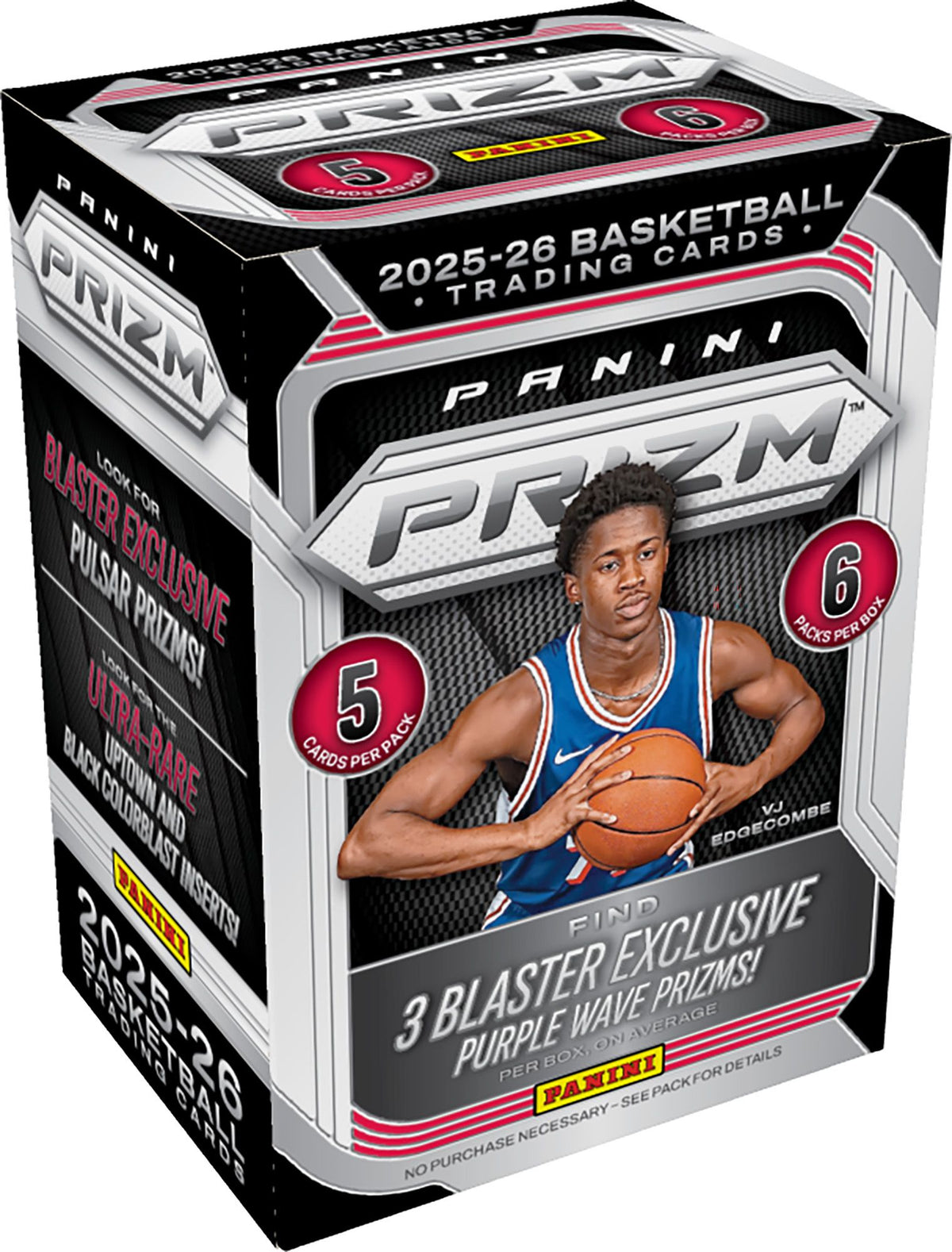2025-26 Panini Prizm Basketball Trading Card Value Box Blaster