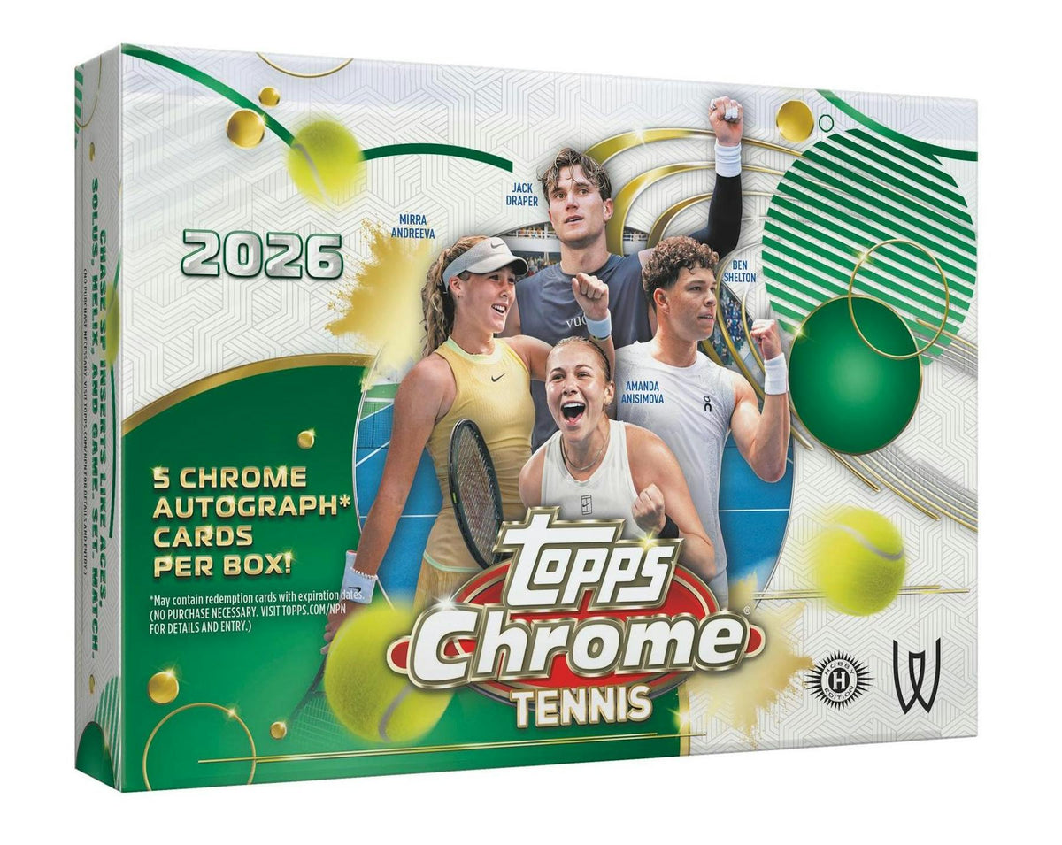 2026 Topps Chrome® Tennis - Delight Box