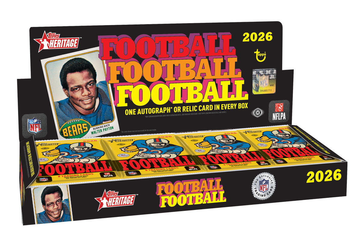 2026 Topps Heritage Football - Hobby Box