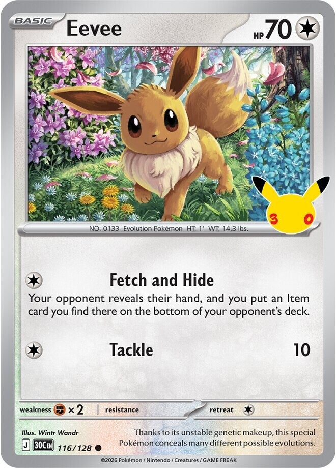 [ME6.5] Pokemon TCG 30th Celebration 2-Pack Blister