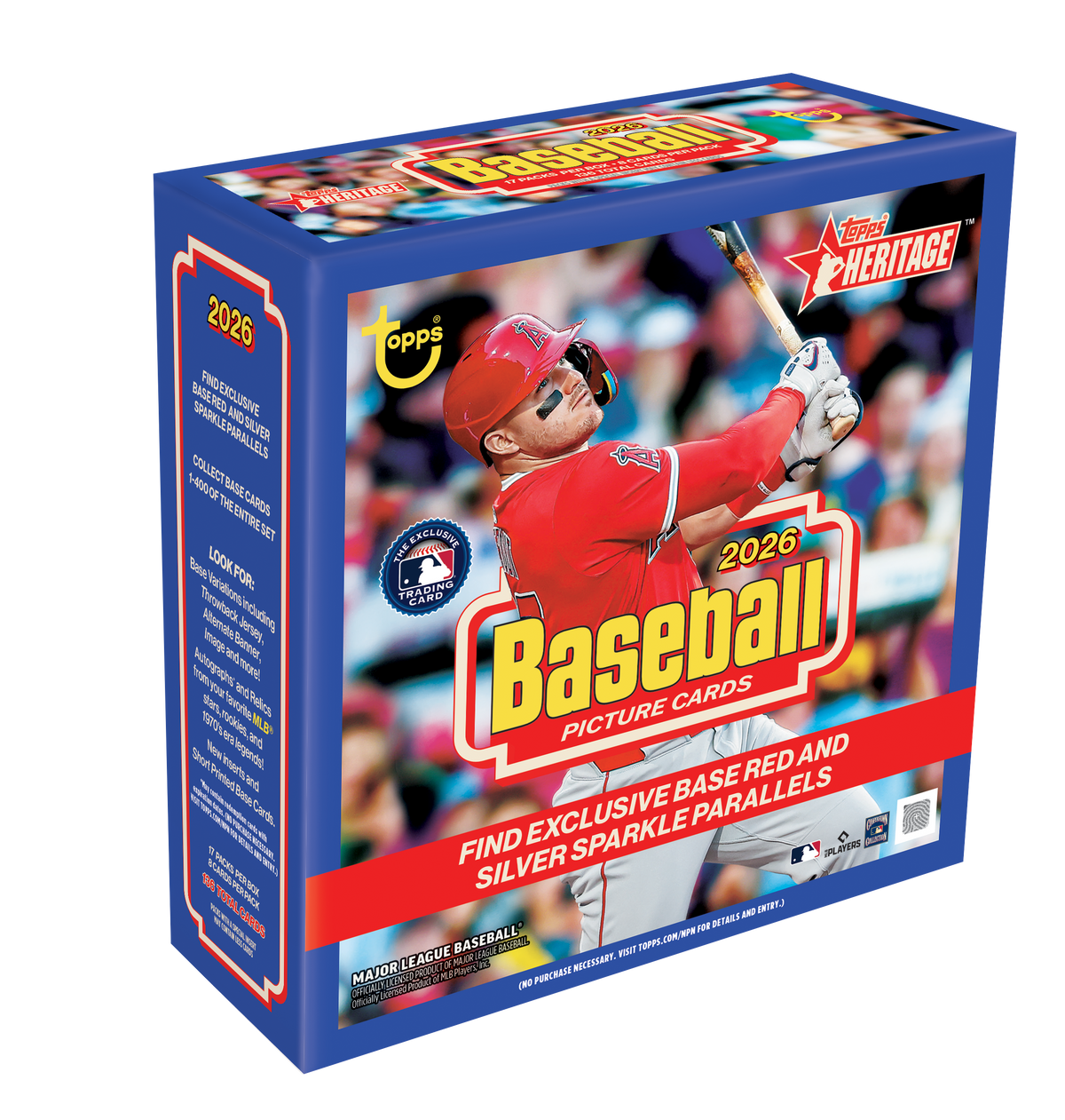 2026 Topps Heritage Baseball - Mega Box