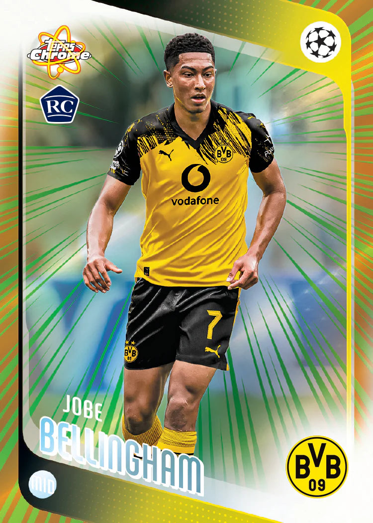 2025-26 Topps Chrome® UEFA Club Competitions Blaster Value Box