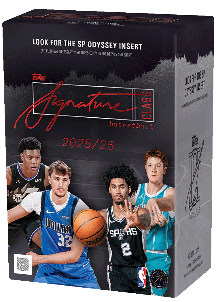 2025-26 Topps Signature Class Basketball Blaster Box