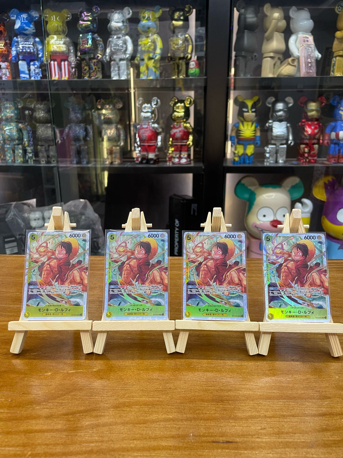 One Piece Card ( ST13-015) P-SR モンキー・D・ルフィ(パラレル) 4 pcs