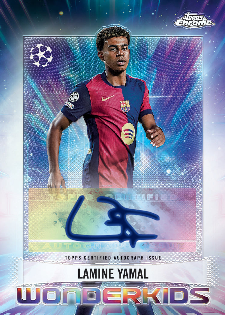 2024-25 Topps Chrome UEFA Club Competitions Jumbo Box