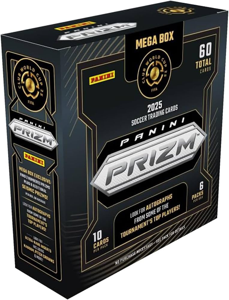 2025 PANINI PRIZM FIFA CLUB WORLD CUP SOCCER MEGA BOX