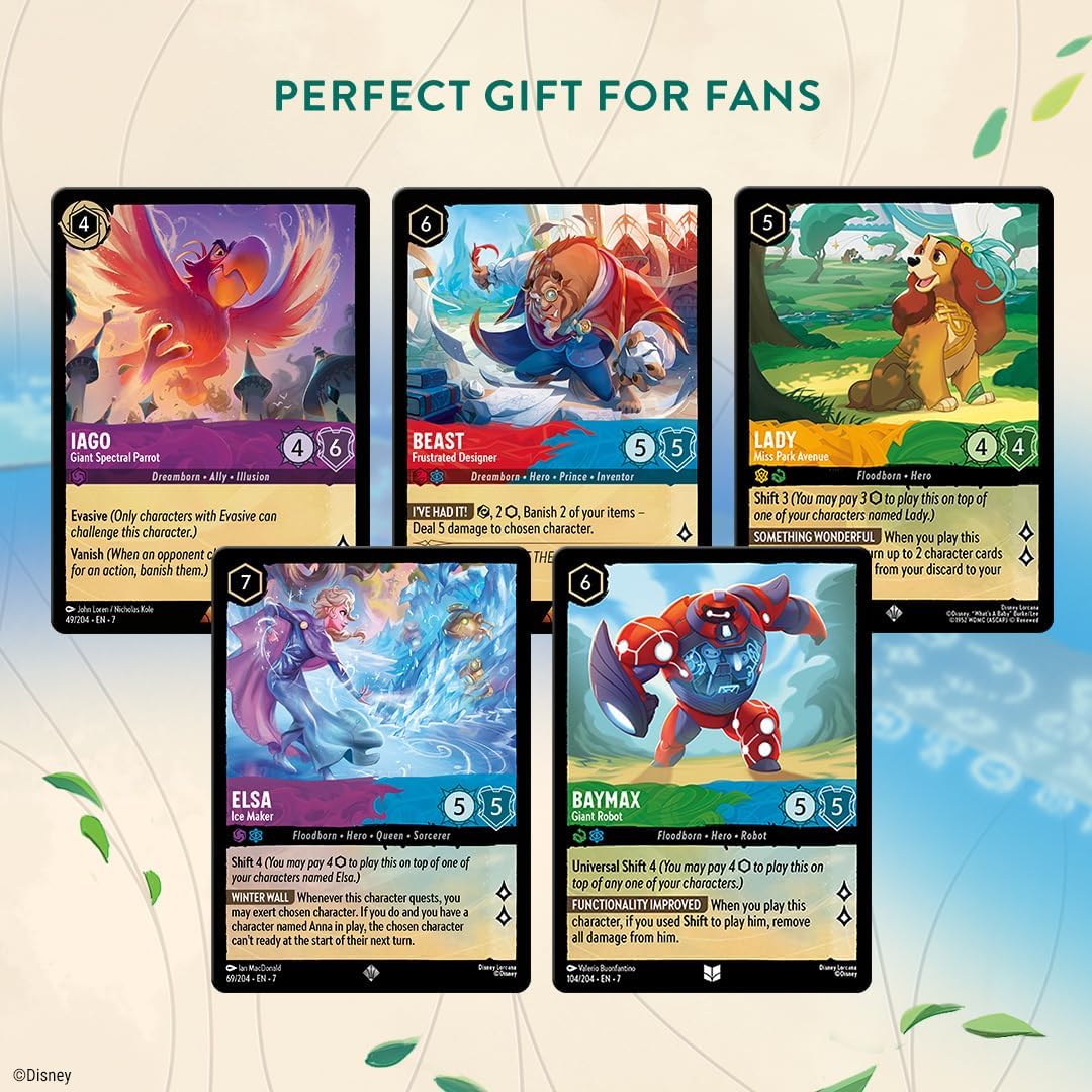 Disney Lorcana-Set 7-Archazia's Island-Single Player Deck-Iago&Jafar
