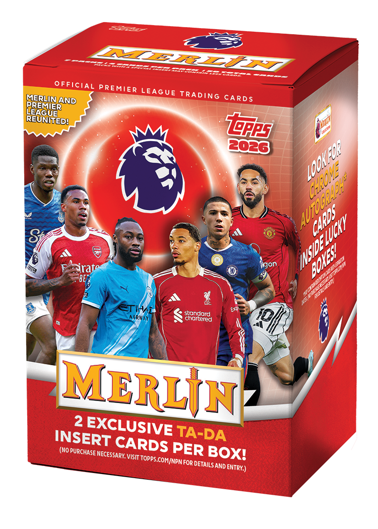 2026 Topps Merlin Premier League EPL - Value Box