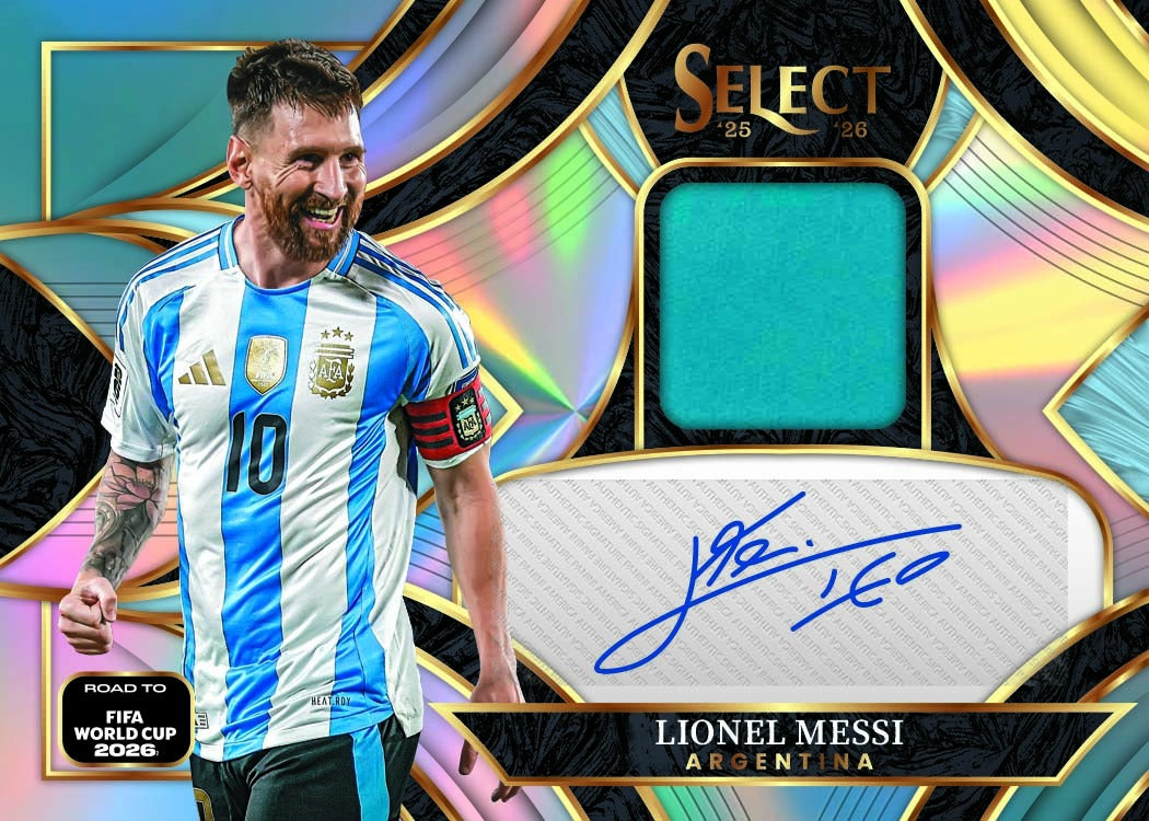 2025-26 Panini Select Road to FIFA World Cup 2026™ Hobby International Box