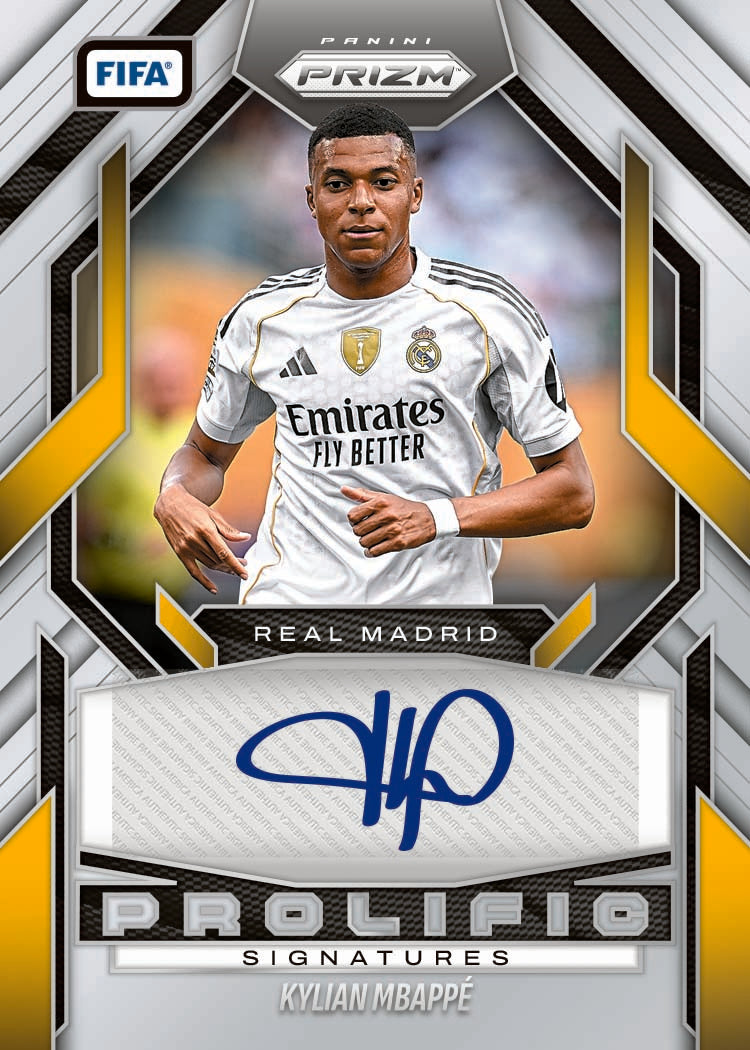 2025-26 Panini Prizm FIFA Trading Card Hobby Box