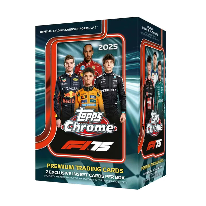 2025 Topps Chrome Formula 1 F1 Racing Value Box