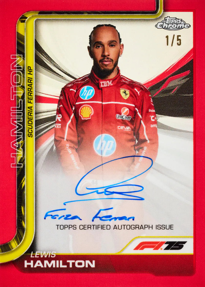 2025 Topps Chrome Formula 1 F1 Racing Hobby Box