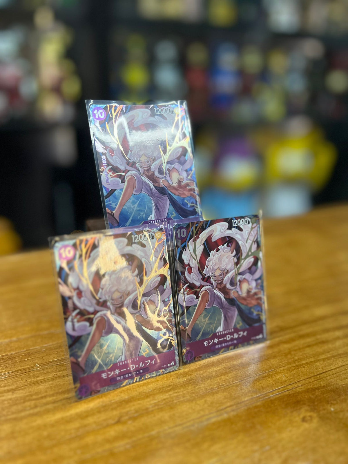 One Piece Card (P-041 P) モンキー・D・ルフィ(パラレル)(1st ANNIVERSARY COMPLETE GUIDE)