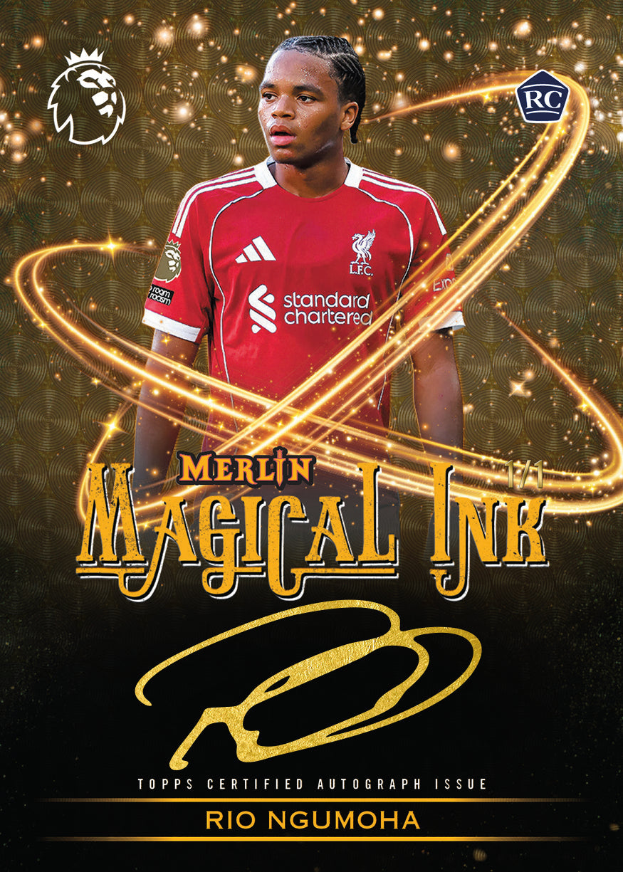 2026 Topps Merlin Premier League EPL - Hobby Box