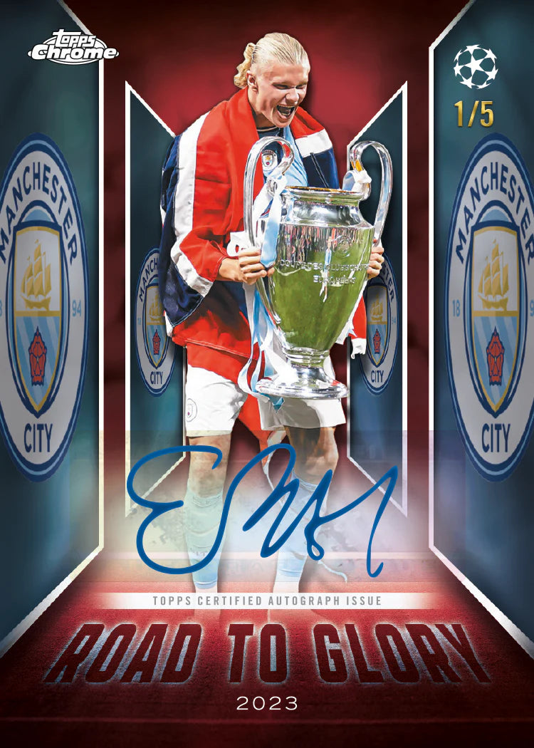 2025-26 Topps Chrome® UEFA Club Competitions UCC Hobby Box