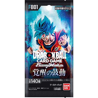 [FB01] Dragon Ball Super Card 覚醒の鼓動