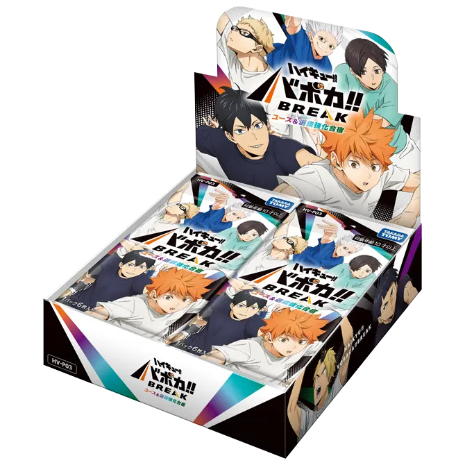 [HV-P03] 排球少年 選抜強化合宿 日版 Box