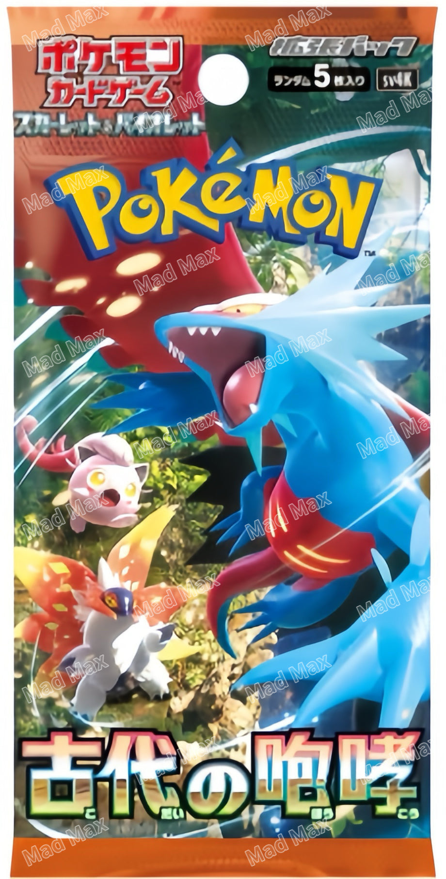 ［SV4K] Pokemon TCG 日版 朱與紫 補充包「古代の咆哮」