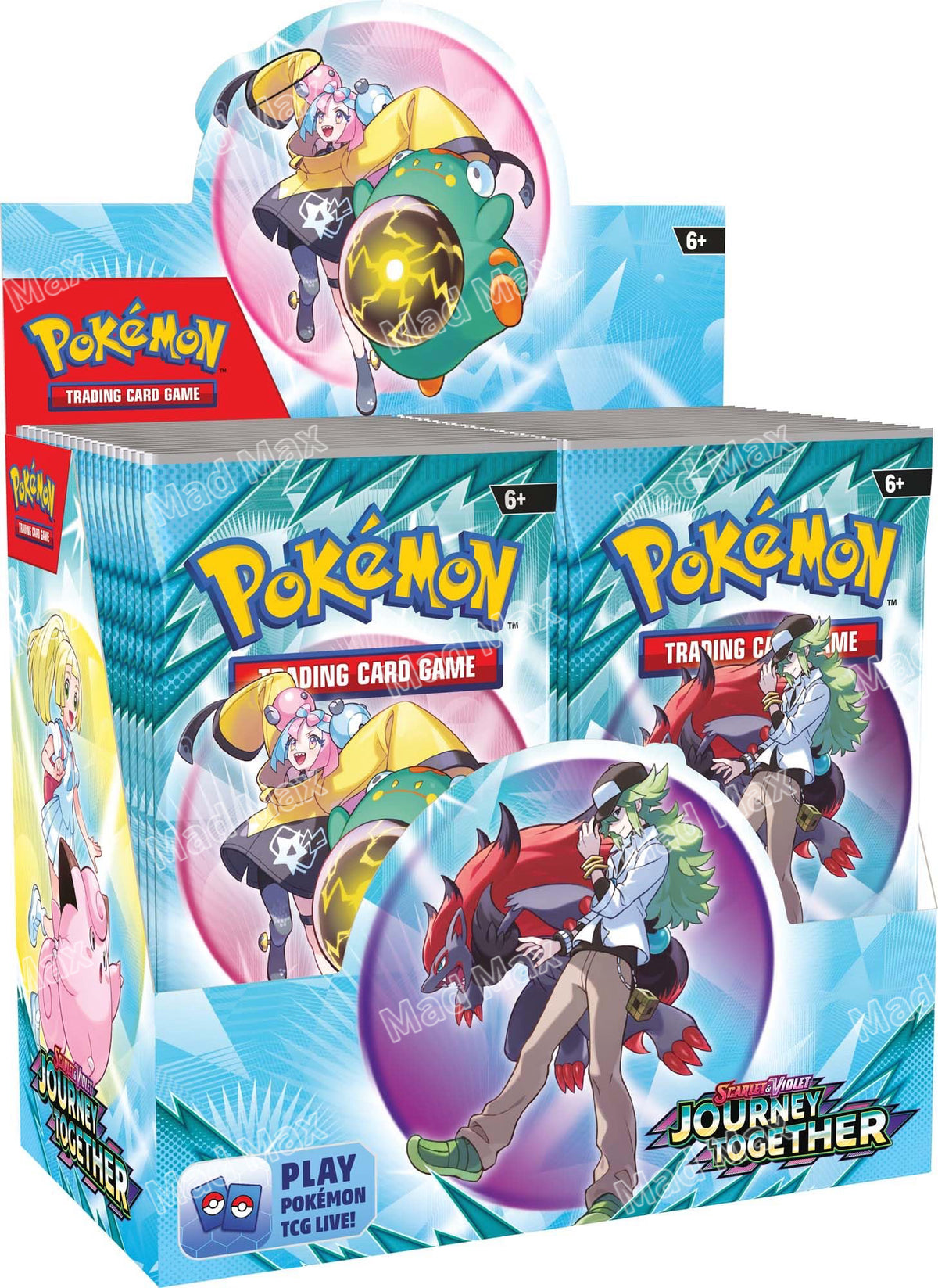[sv09] Pokémon TCG: Scarlet & Violet—Journey Together Booster Box 對戰搭檔英文版