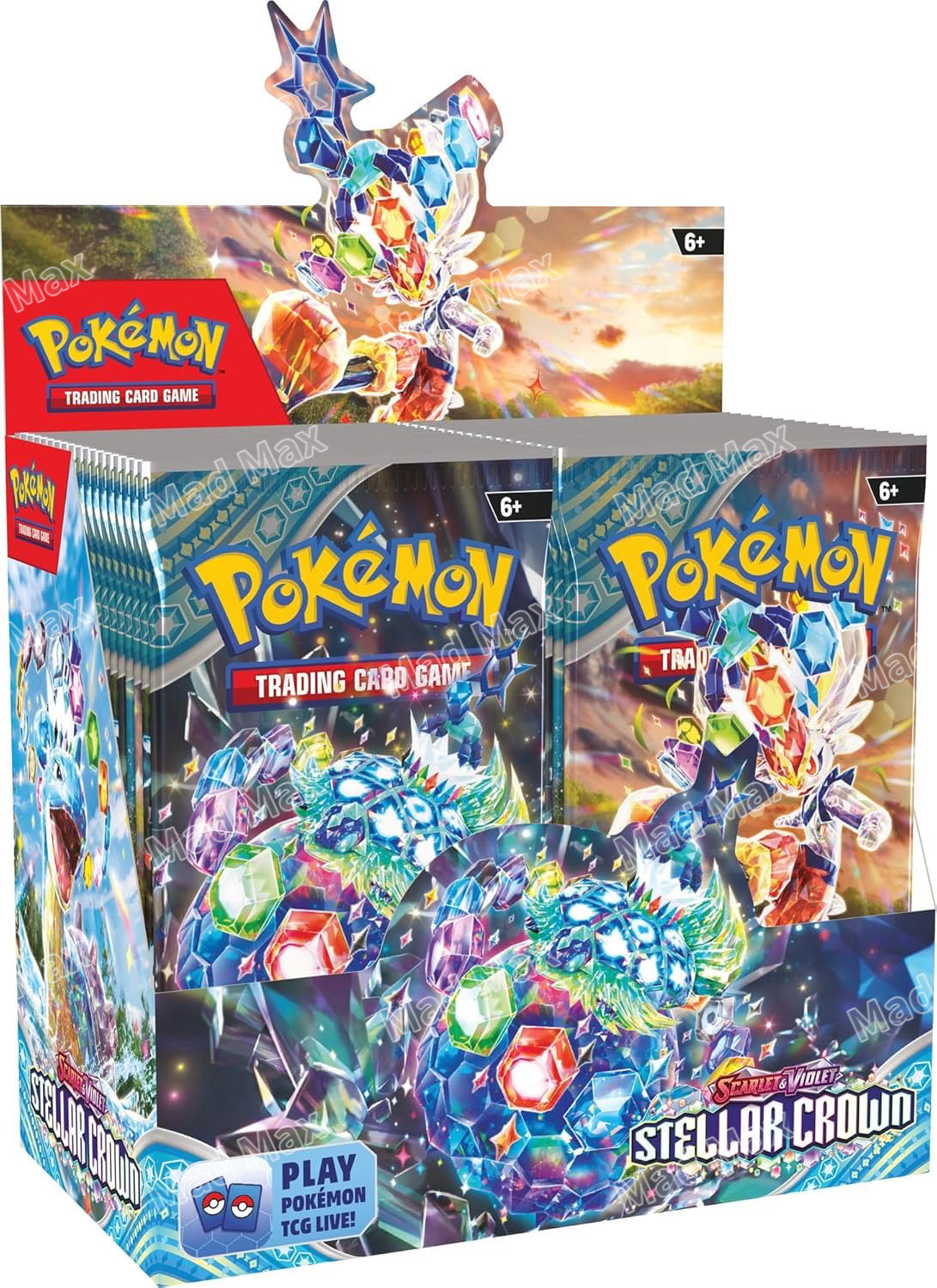 [SV07] Pokemon Scarlet & Violet-Stellar Crown Booster Box (星晶奇跡英文版)