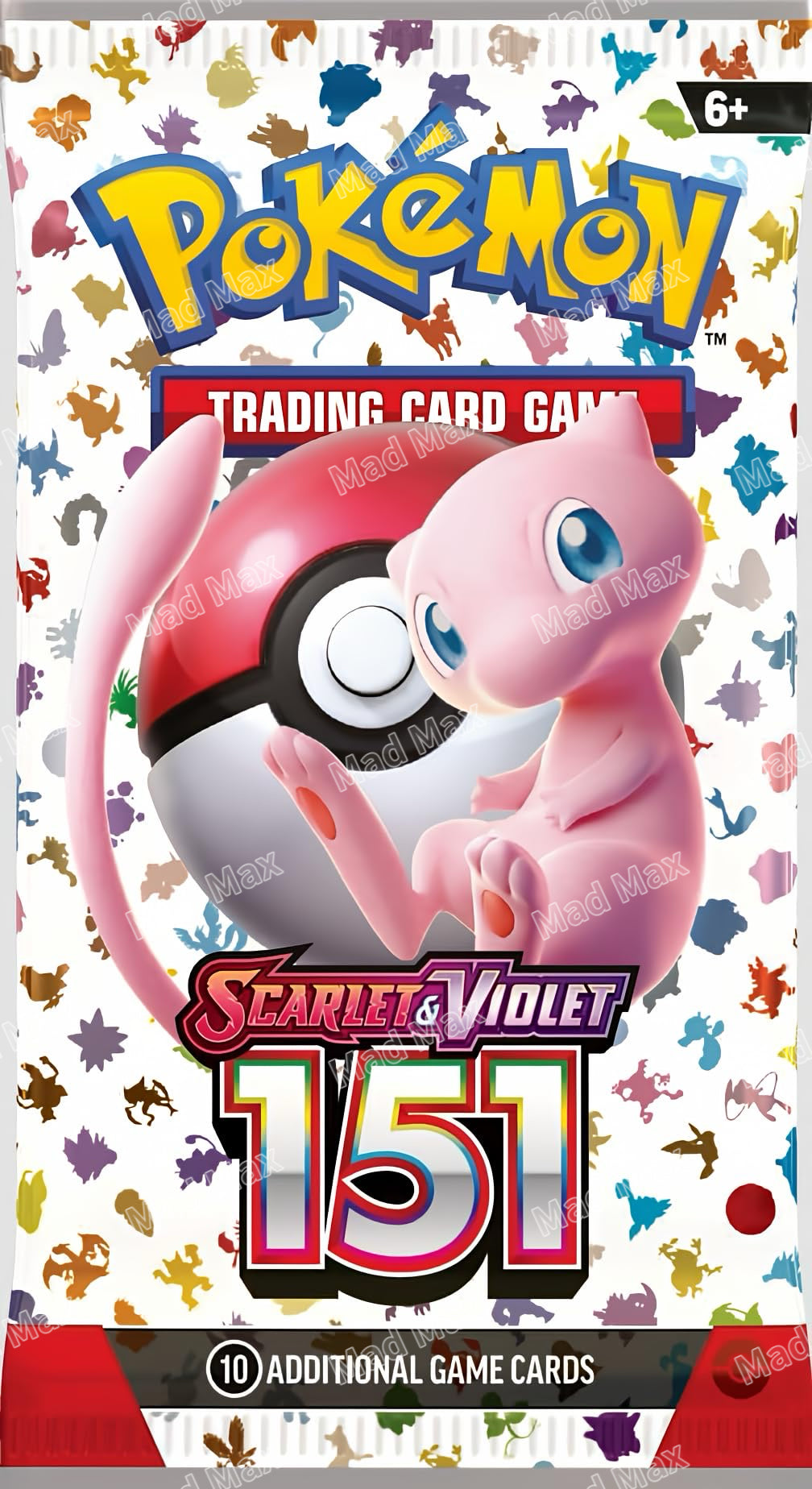 Pokemon 151 English Booster 10 Pack Set