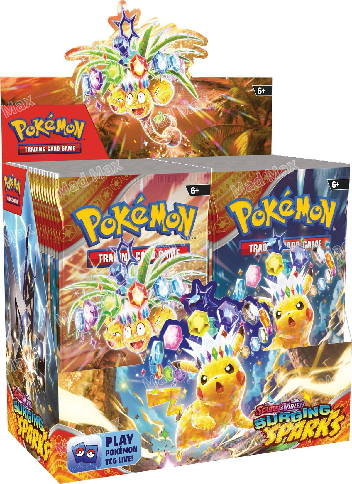 Pokémon TCG: Scarlet & Violet-Surging Sparks Booster Display Box SV08