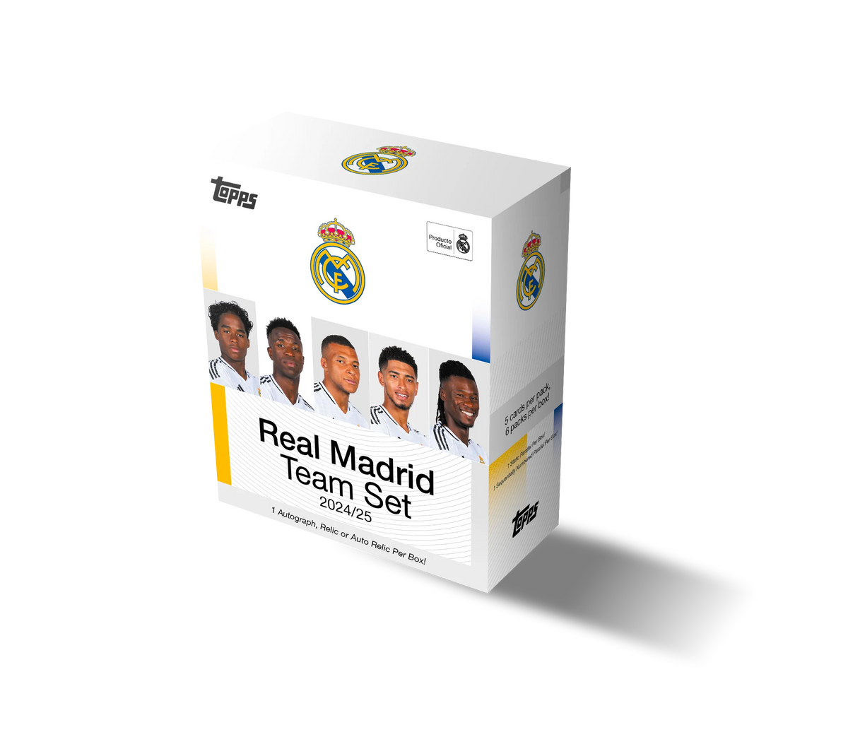2024-25 Topps Real Madrid Team Set Box