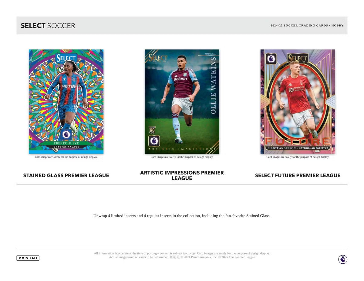 2024/25 Panini Select Premier League EPL Soccer Hobby Box