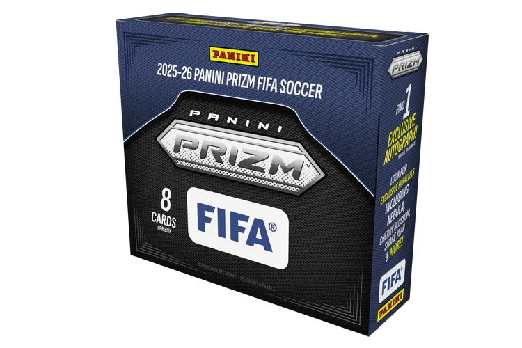 2025-26 Panini Prizm FIFA Trading Card Choice Box