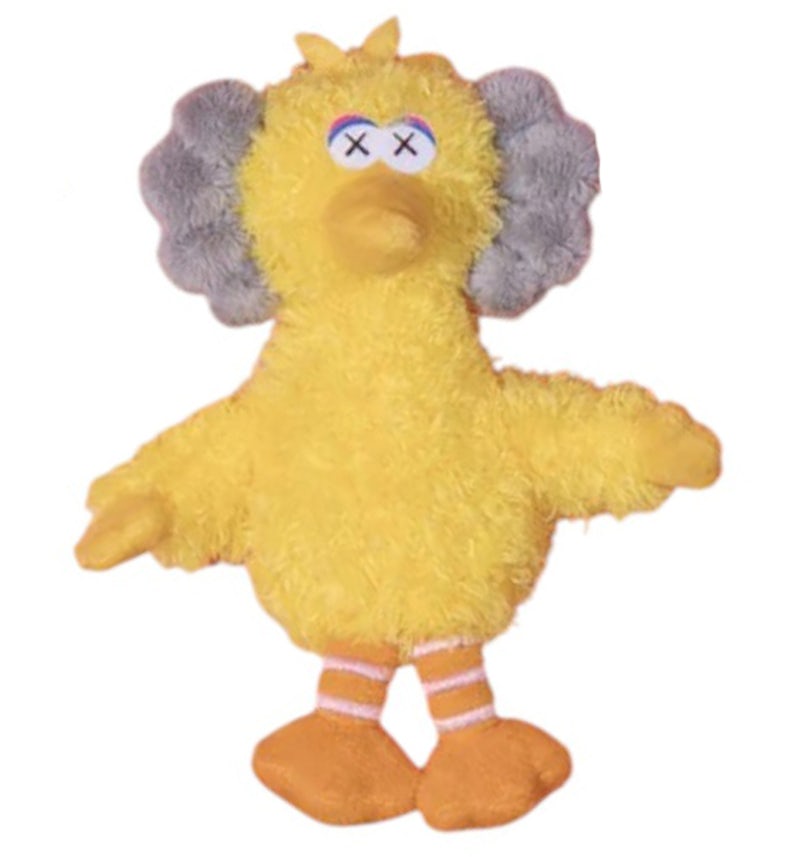 Water Parade 2025 B03. Bigbird Plush Keychain 毛絨鎖匙扣