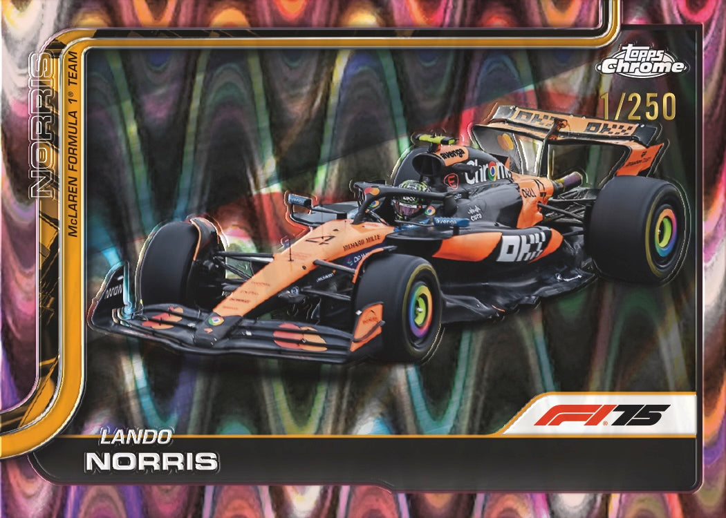 2025 Topps Chrome Formula 1 F1 Racing Hobby Box