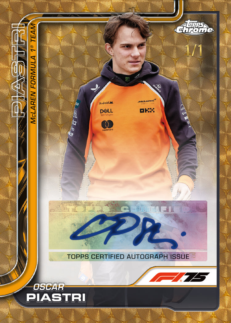 2025 Topps Chrome Formula 1 F1 Racing Hobby Box