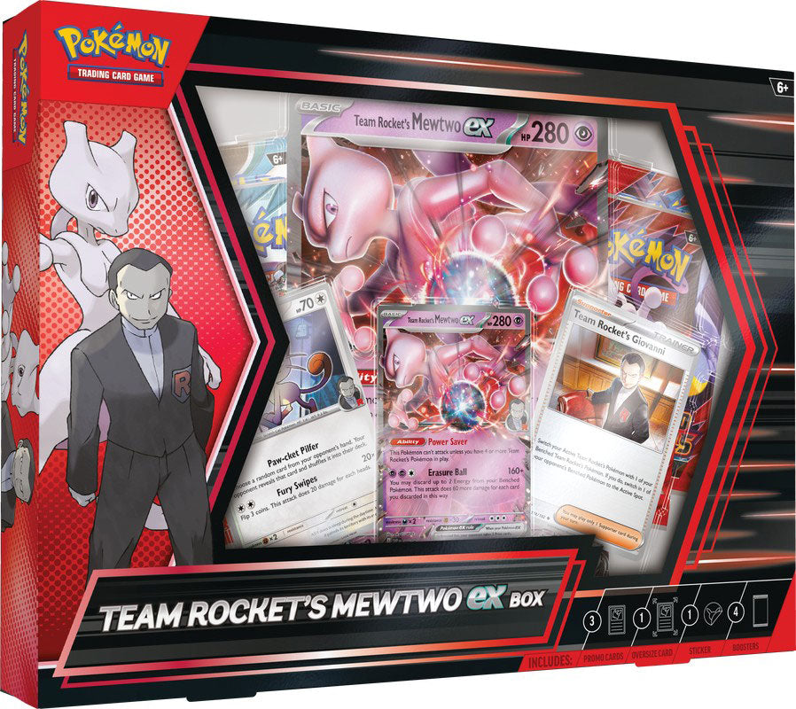 [sv10] Pokemon Scarlet & Violet Destined Rivals Team Rocket`s Mewtwo EX Box