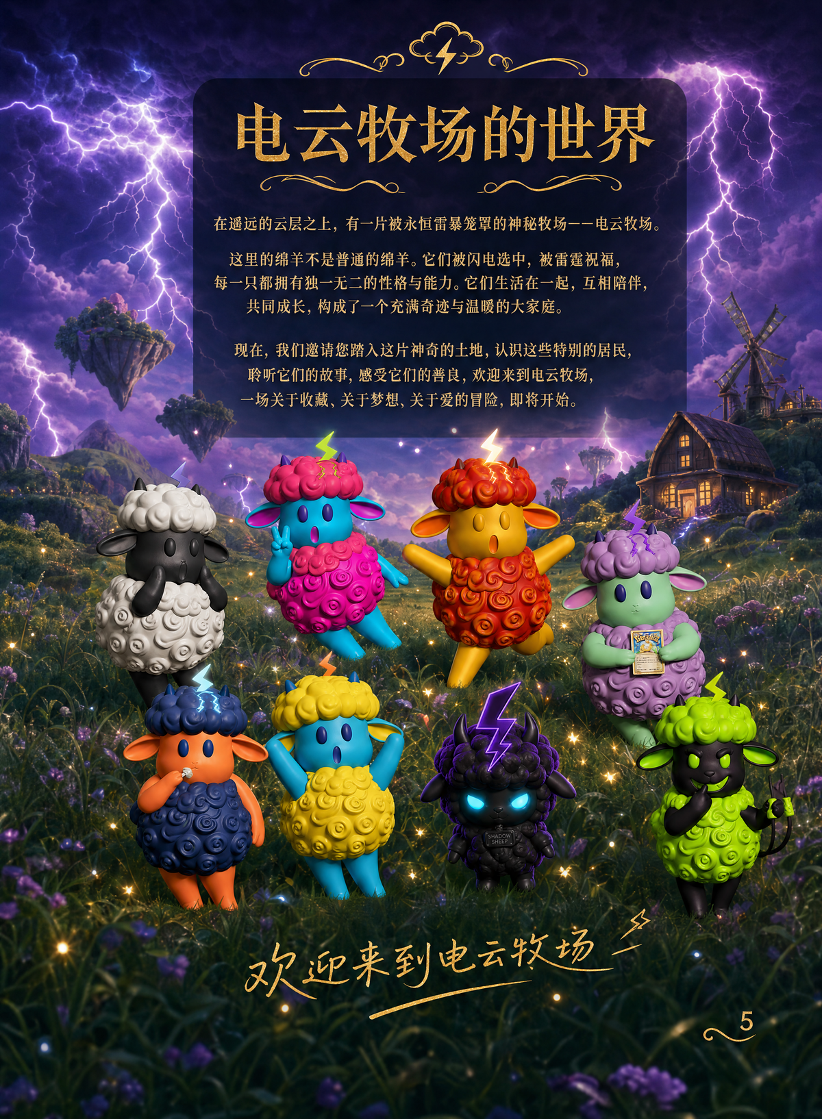 電雲牧場 Vol.1 尋找神秘力量盲盒