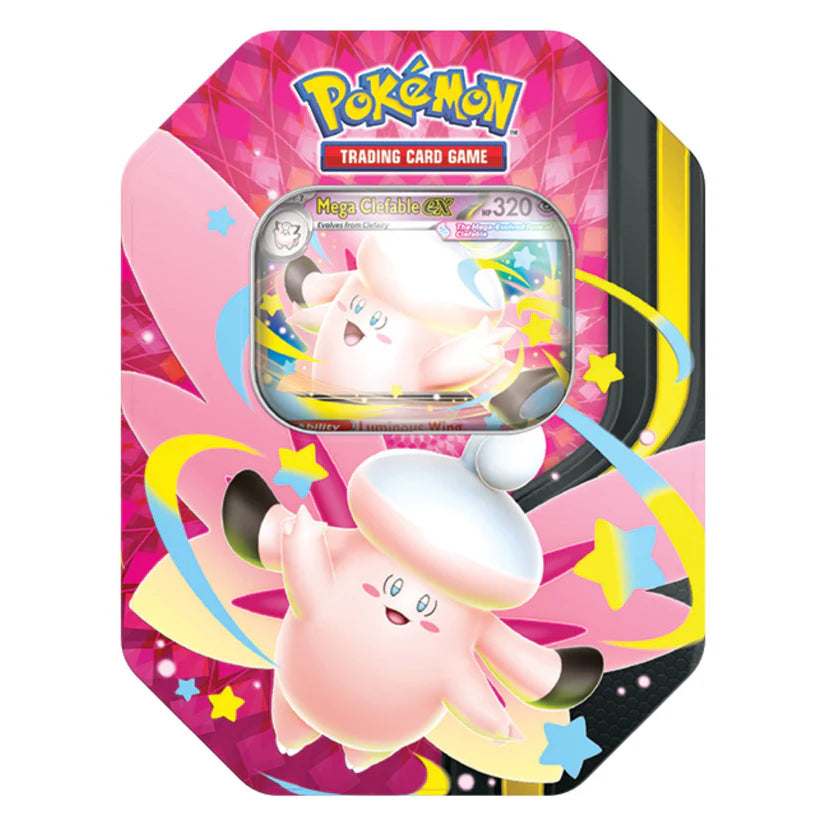 Mega Moonlit Tins: Mega Clefable ex Tin
