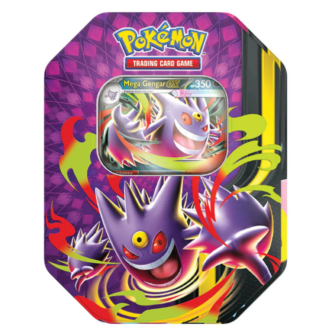 Pokémon TCG: Mega Moonlit Tin - Mega Gengar Ex