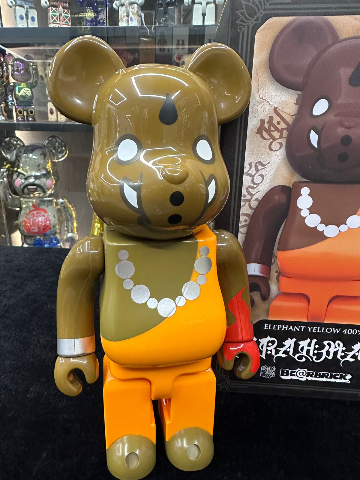 400% Be@rbrick Brahman Elephant Yellow