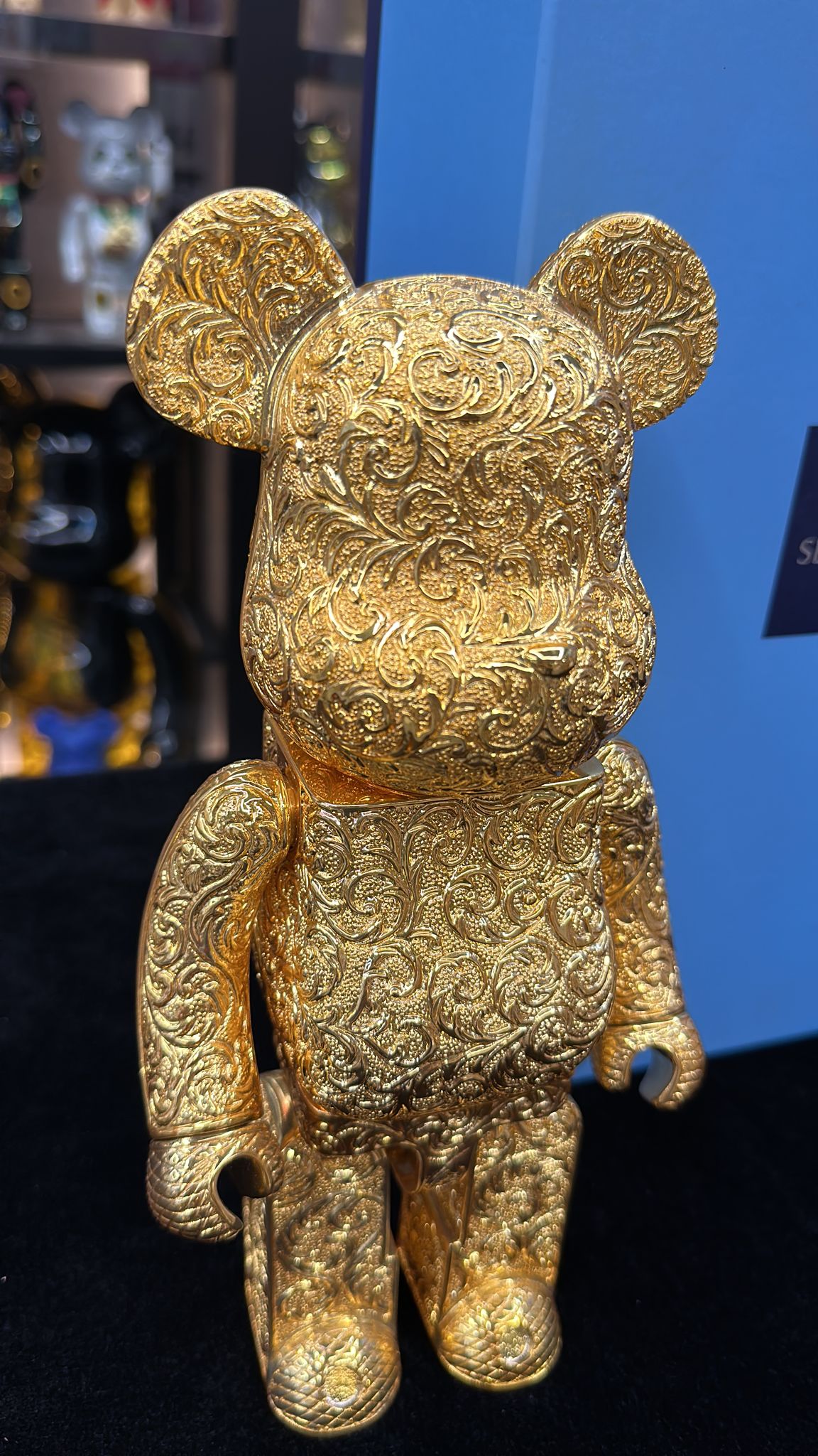 400% Be@rbrick Royal Selangor Arabesque Golden