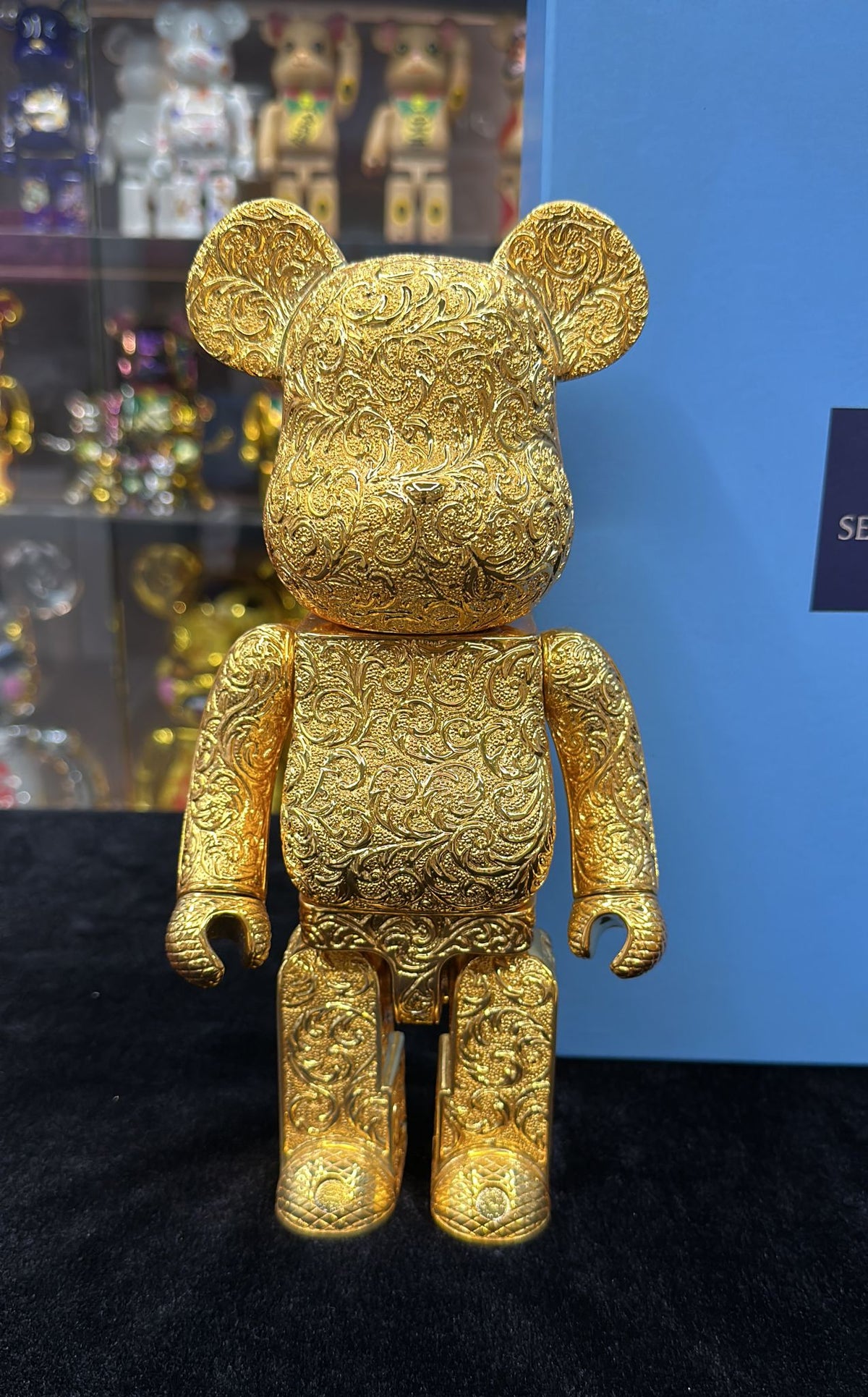 400% Be@rbrick Royal Selangor Arabesque Golden