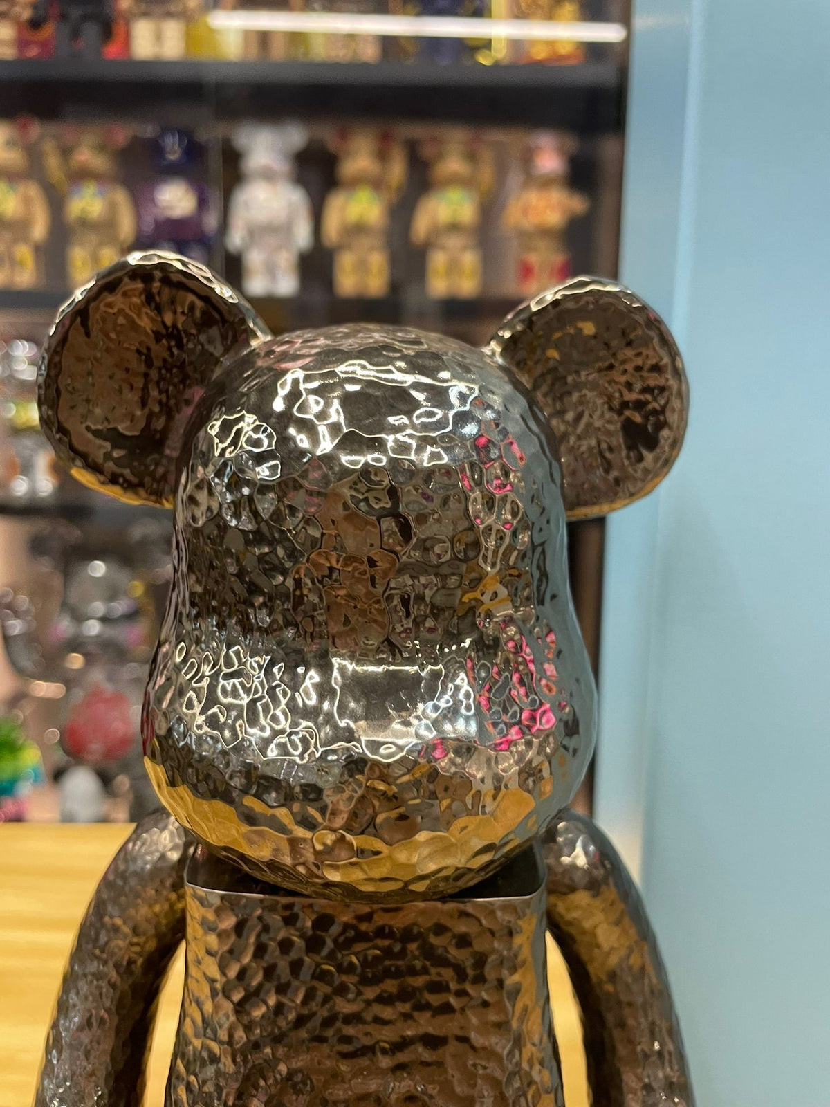 400%  Be@rbrick Royal Selangor Carbonado Diamond Color Ver.