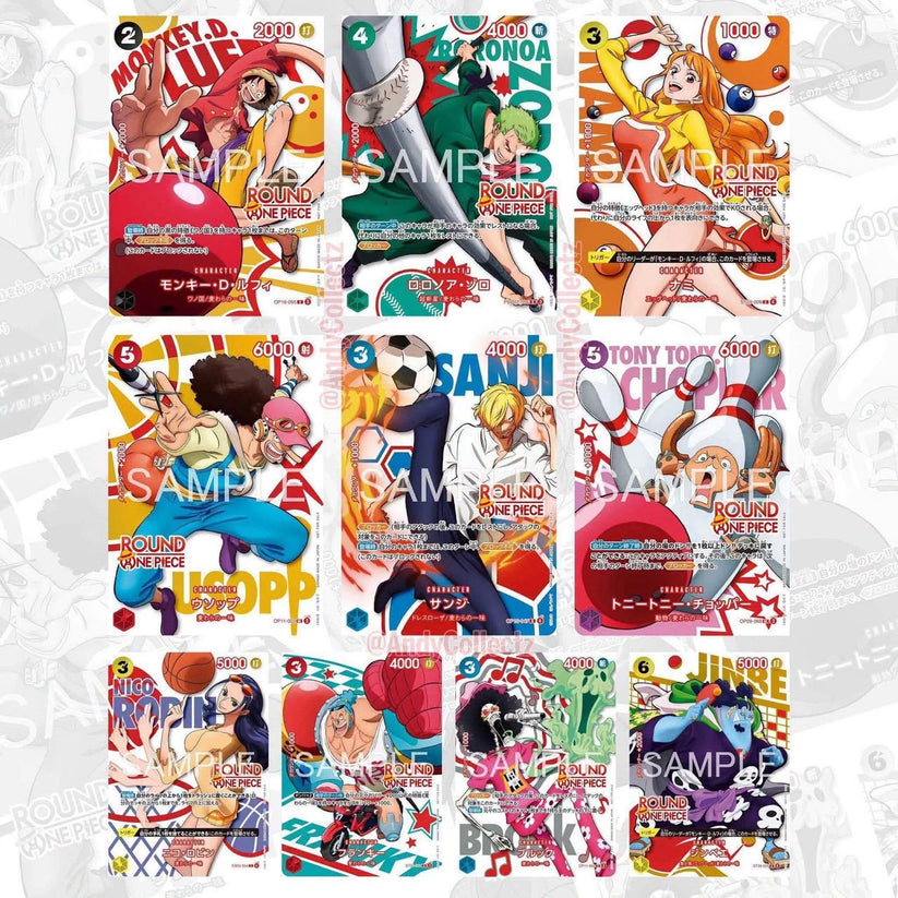 One Piece Card Game x Round 1 Promo Pack
