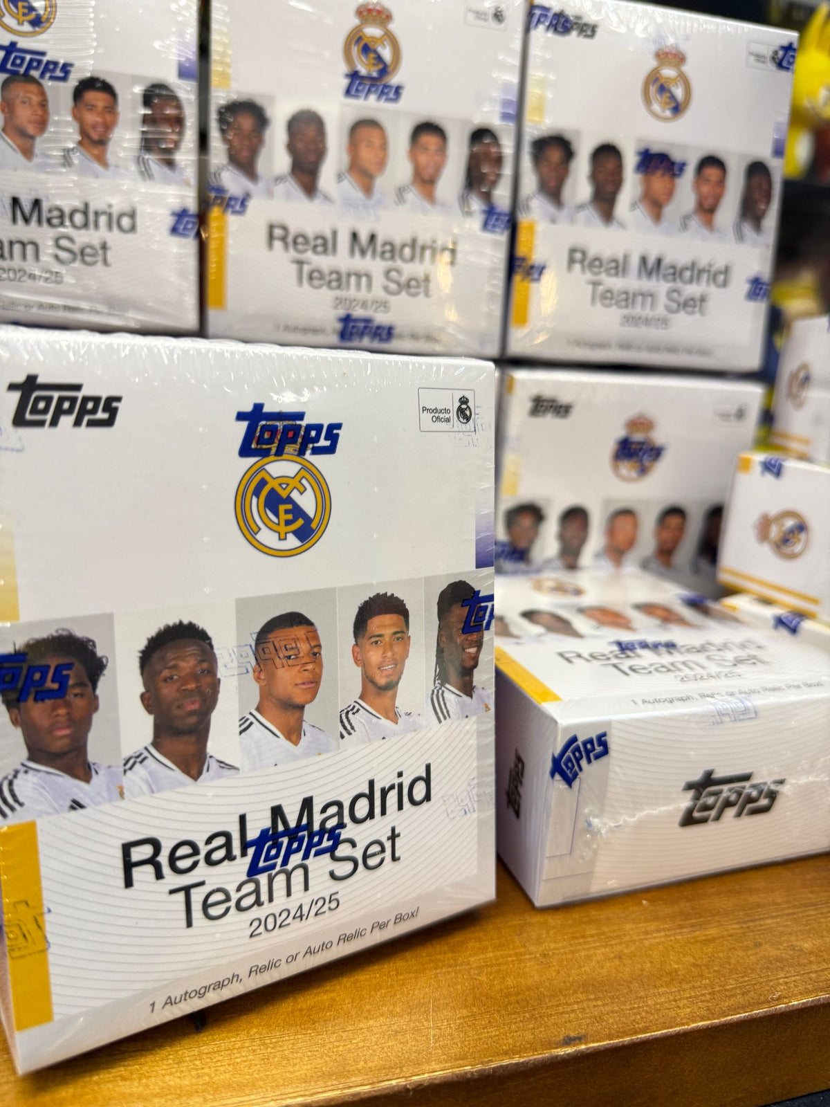 2024-25 Topps Real Madrid Team Set Box