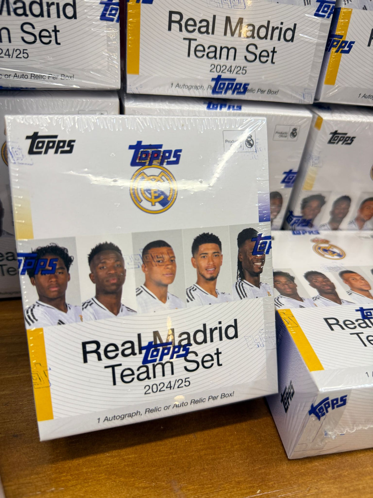 2024-25 Topps Real Madrid Team Set Box