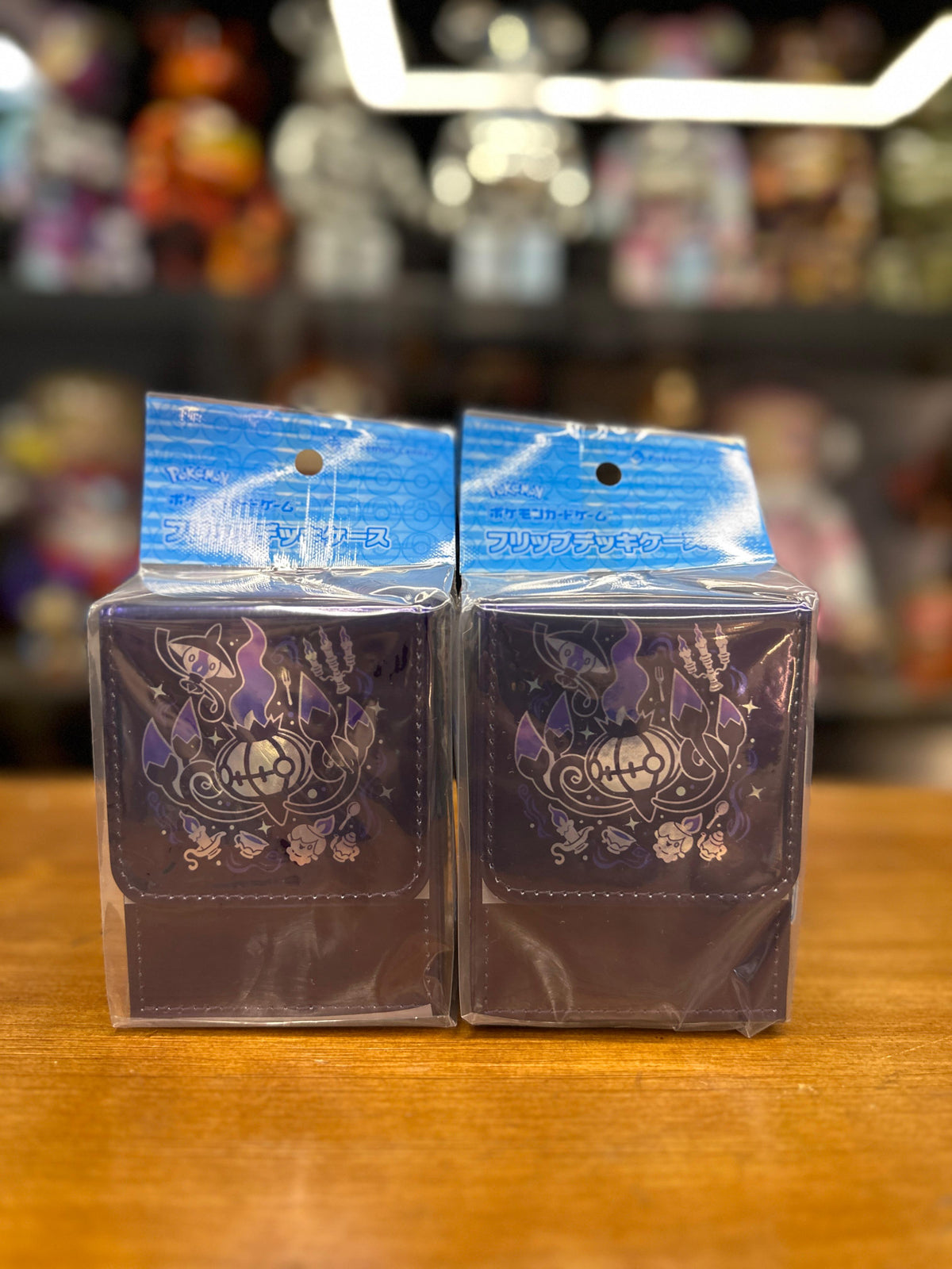 寶可夢卡牌遊戲翻蓋盒(進化の軌跡 )ポケモンカードゲーム フリップデッキケース 進化の軌跡 シャンデラ
