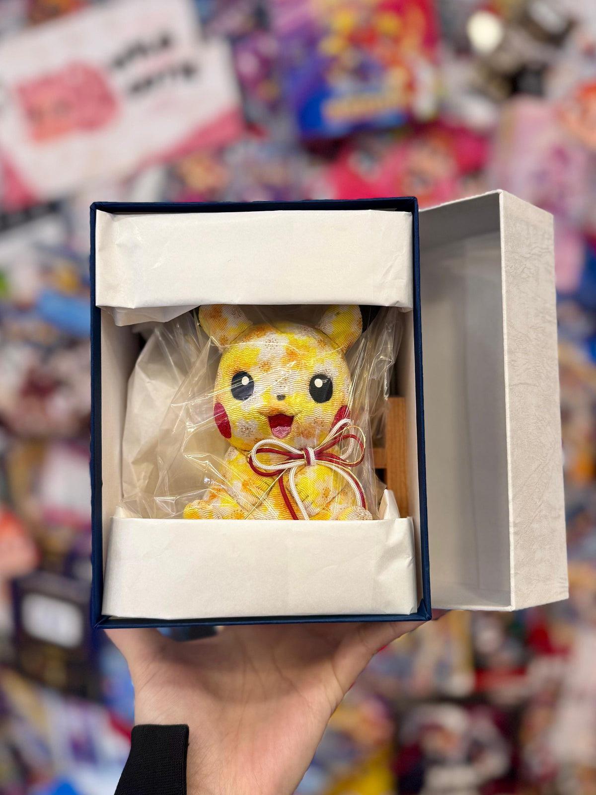 江戸木目込人形 ピカチュウ(比卡超)